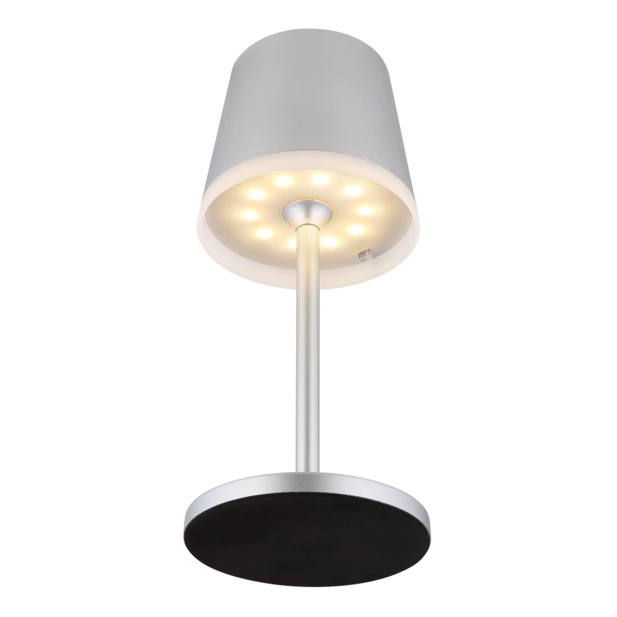 Globo - Ηλιακό φωτιστικό LED LED/0,6W/3V 3000K IP44 ματ χρώμιο