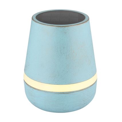 Globo - Ηλιακό φωτιστικό LED 10xLED/0,06W/3V IP44 800 mAh μπλε