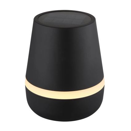 Globo - Ηλιακό φωτιστικό LED 10xLED/0,06W/3V IP44 800 mAh μαύρο