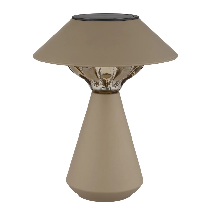 Globo - Ηλιακό φωτιστικό LED 10xLED/0,06W/1,2V IP44 600 mAh καφέ