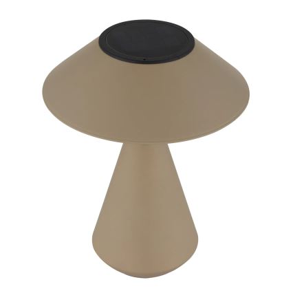 Globo - Ηλιακό φωτιστικό LED 10xLED/0,06W/1,2V IP44 600 mAh καφέ