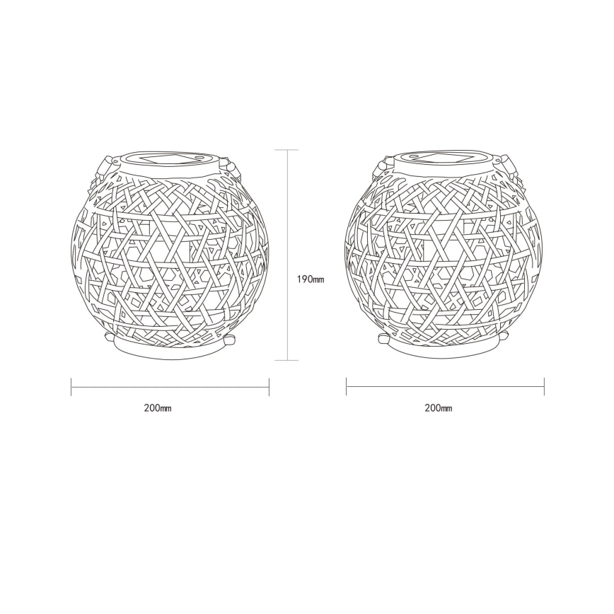 Globo - Ηλιακό φωτιστικό LED LED/0,02W/3V IP44