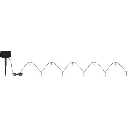 Globo - Ηλιακά λαμπάκια LED 20xLED/0,06W/3,2V 285 cm IP44 600 mAh