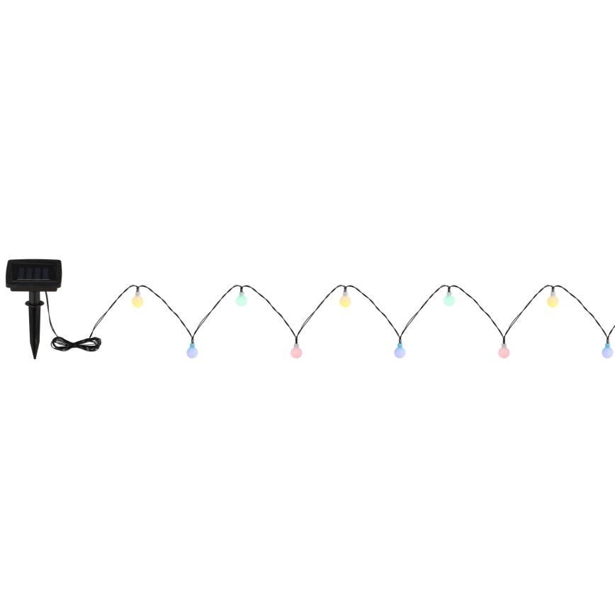 Globo - Ηλιακή γιρλάντα LED 20xLED/1,2V IP44 300 mAh 5,8 m