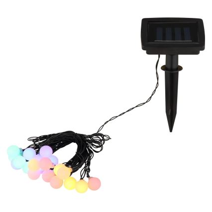 Globo - Ηλιακή γιρλάντα LED 20xLED/1,2V IP44 300 mAh 5,8 m