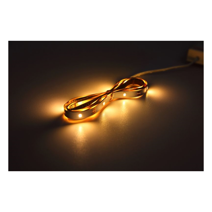 Globo - LED ταινία με αισθητήρα LED/1,5W/6V 4xAAA 3000K 1,5 m