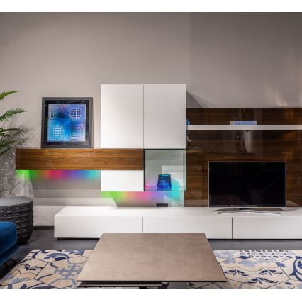 Globo - LED RGB Dimmable ταινία LED/6W/230V 1m + τηλεχειριστήριο