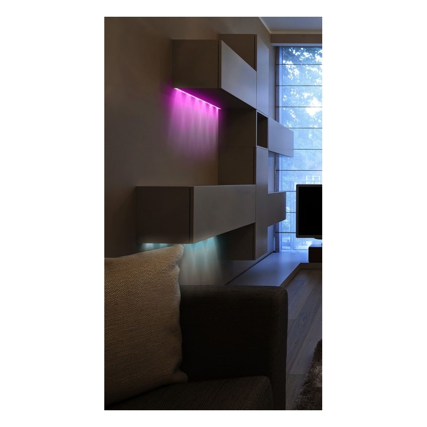 Globo - LED RGB Dimmable ταινία LED/6W/230V 1m + τηλεχειριστήριο