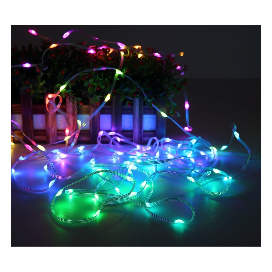 Globo - LED RGB Ταινία 100xLED/0,06W/5V 10 μ 27 λειτουργίες
