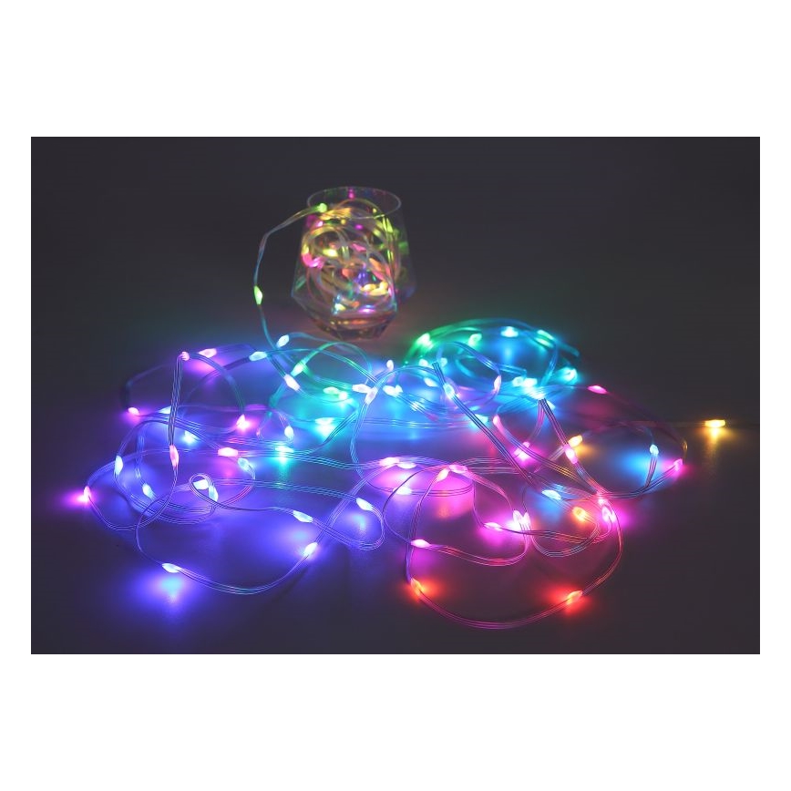 Globo - LED RGB Ταινία 100xLED/0,06W/5V 10 μ 27 λειτουργίες