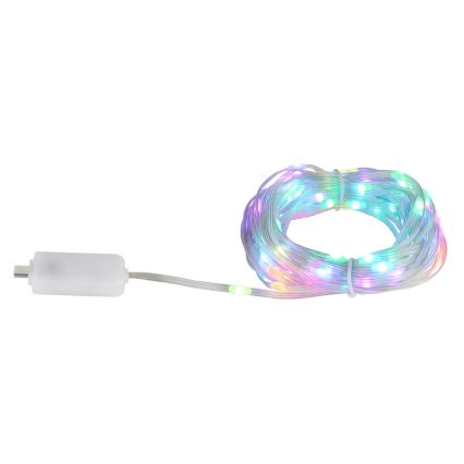 Globo - LED RGB Ταινία 100xLED/0,06W/5V 10 μ 27 λειτουργίες