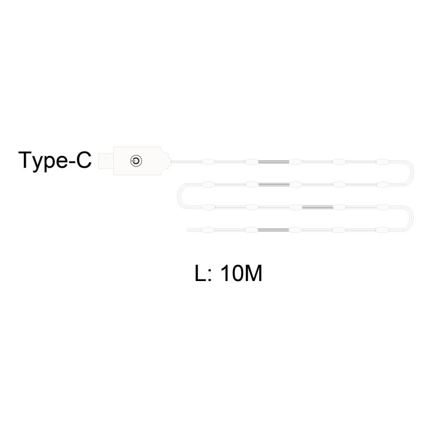 Globo - LED RGB Ταινία 100xLED/0,06W/5V 10 μ 27 λειτουργίες