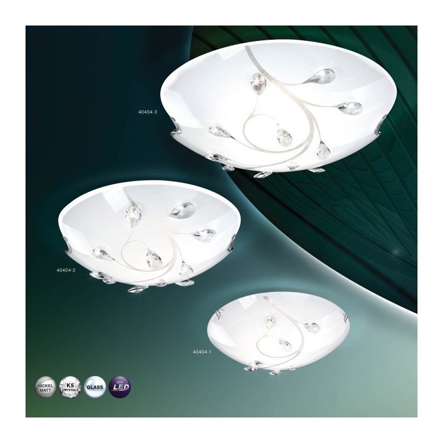 Globo - Φως οροφής 3xE27/40W/230V