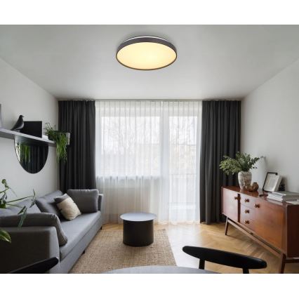 Globo - Φωτιστικό οροφής LED LED/24W/230V διάμετρος 48 cm ανθρακί