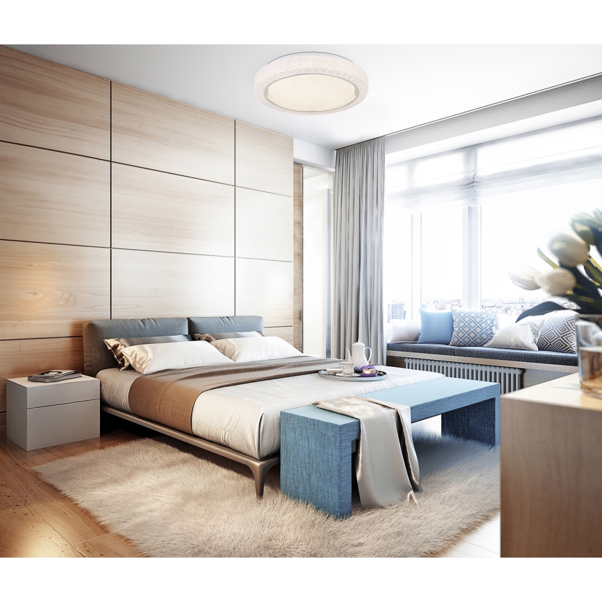 Globo - Φωτιστικό οροφής LED LED/24W/230V διάμετρος 40 cm 4000K λευκό