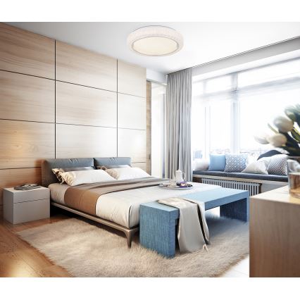 Globo - Φωτιστικό οροφής LED LED/24W/230V διάμετρος 40 cm 4000K λευκό
