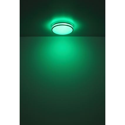 Globo - Ρυθμιζόμενο φωτιστικό οροφής LED RGBW LED/18W/230V 2700-6000K + τηλεχειριστήριο