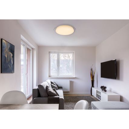 Globo - LED Ρυθμιζόμενο Φωτιστικό Οροφής LED/30W/230V 3000-6500K + τηλεχειριστήριο