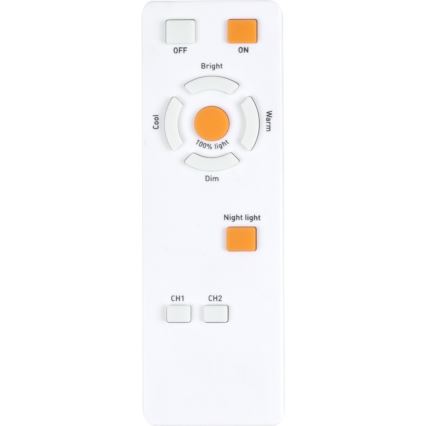 Globo - LED Dimmable φωτιστικό οροφής LED/30W/230V 3000-6500K + τηλεχειριστήριο