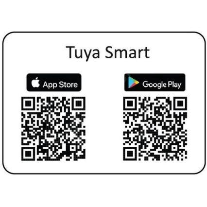 Globo - Ρυθμιζόμενο LED οροφής φωτιστικό LED/30W/230V 3000-6500K Wi-Fi Tuya + τηλεχειριστήριο