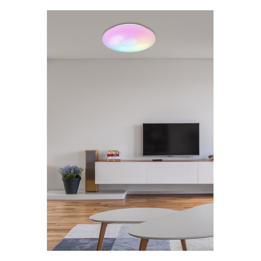 Globo - RGBW Φωτιστικό οροφής dimming LED/24W/230V 3000-6500K + τηλεχειριστήριο