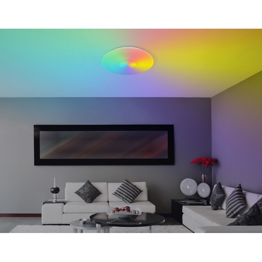 Globo - RGBW Φωτιστικό οροφής dimming LED/40W/230V 3000-6500K + τηλεχειριστήριο