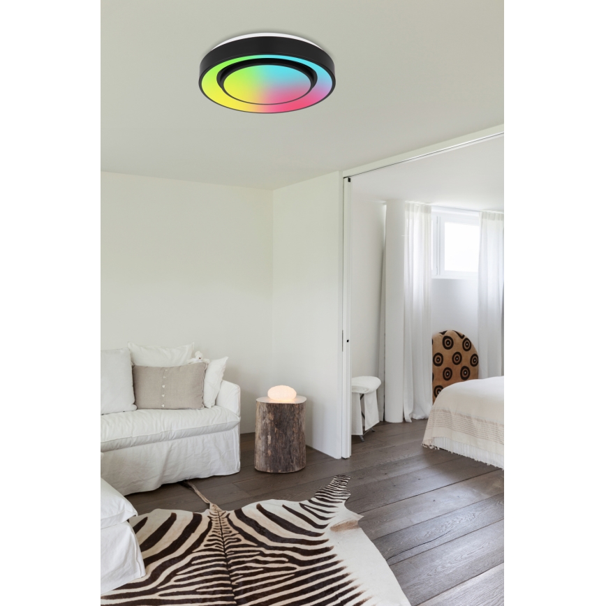 Globo - RGBW Φωτιστικό οροφής dimming LED/24W/230V 3000-6500K+ τηλεχειριστήριο