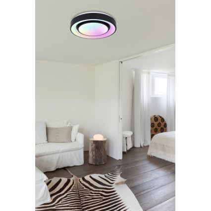 Globo - RGBW Φωτιστικό οροφής dimming LED/24W/230V 3000-6500K+ τηλεχειριστήριο