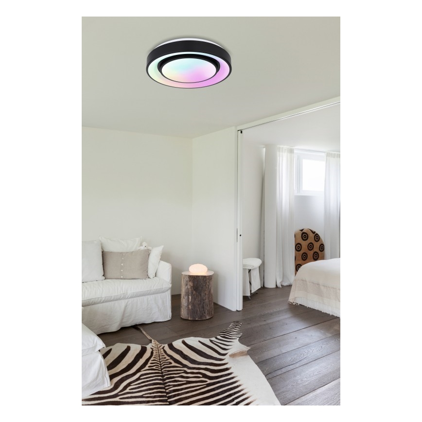 Globo - RGBW Φωτιστικό οροφής dimming LED/24W/230V 3000-6500K+ τηλεχειριστήριο