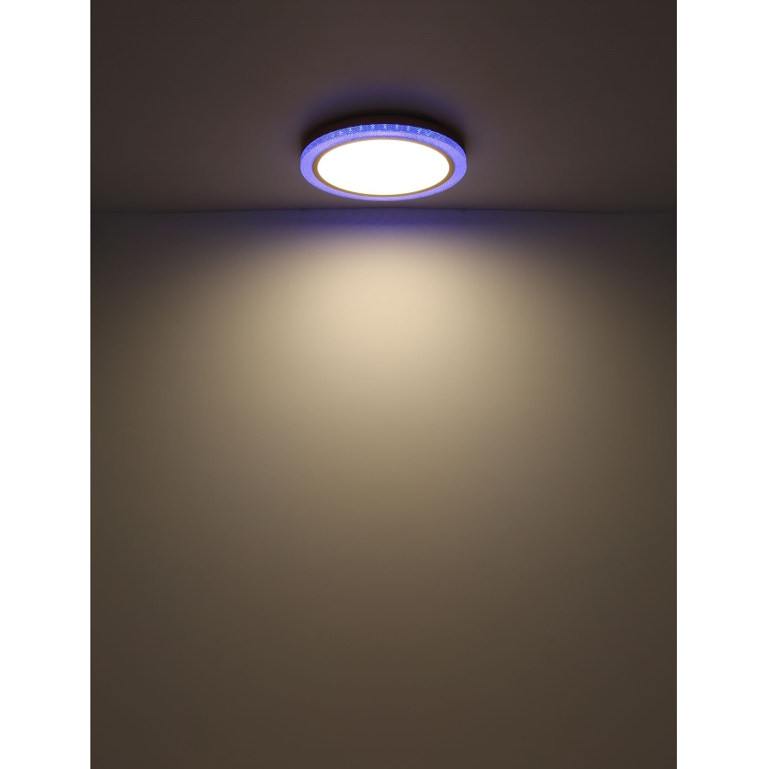 Globo - Ρυθμιζόμενο φωτιστικό οροφής LED RGBW LED/20W/230V 2700-6500K με τηλεχειριστήριο