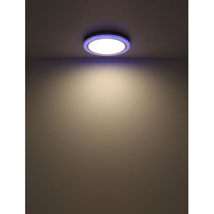 Globo - RGBW Φωτιστικό οροφής dimming LED/20W/230V 2700-6500K + τηλεχειριστήριο