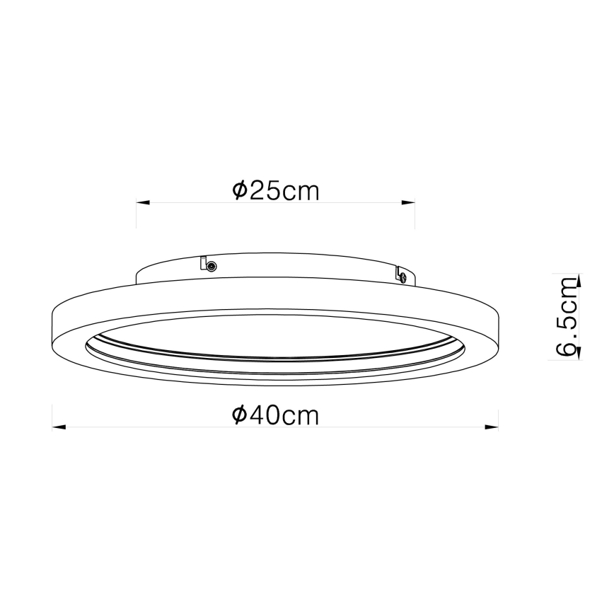 Globo - LED RGBW Dimmable φωτιστικό οροφής LED/24W/230V 2700-6000K + τηλεχειριστήριο