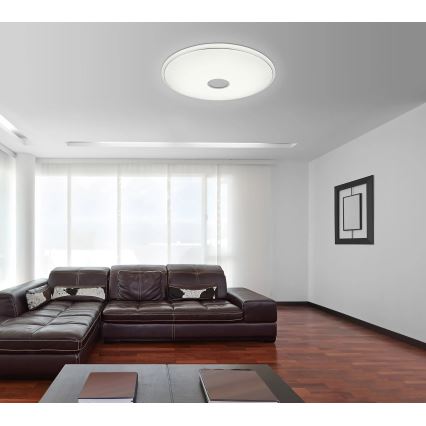 Globo - LED Ρυθμιζόμενο φωτιστικό οροφής LED/80W/230V 2700-6500K Ø 78,5 cm + τηλεχειριστήριο