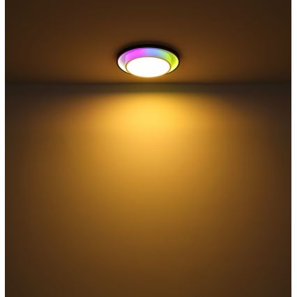 Globo - Ρυθμιζόμενο φωτιστικό οροφής LED RGBW LED/21W/230V 2700-6500K με τηλεχειριστήριο