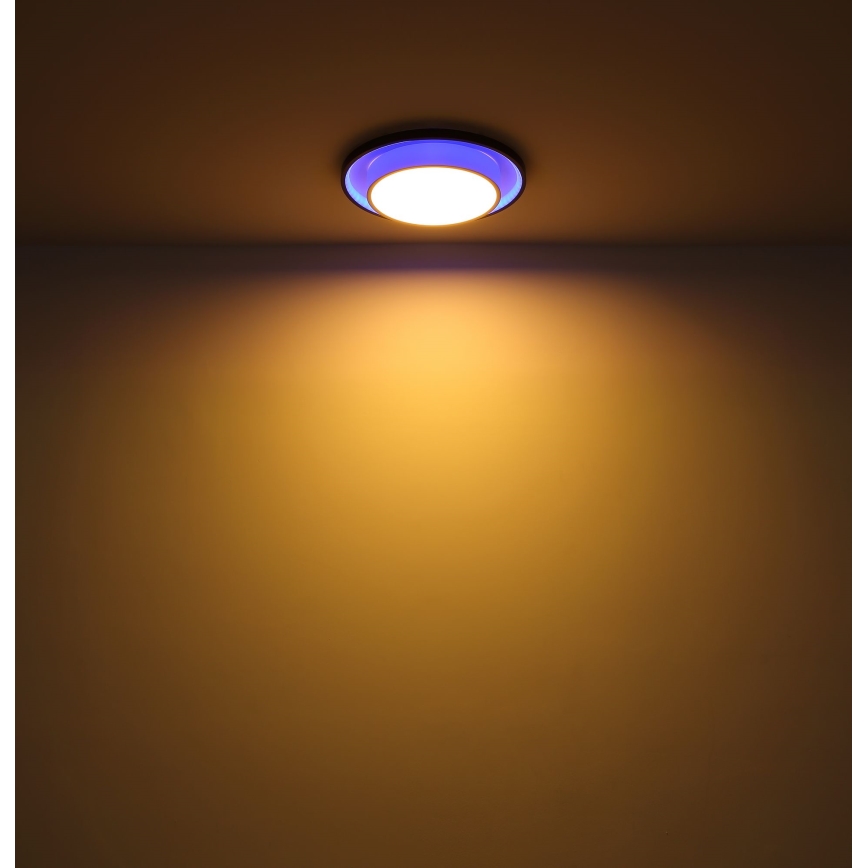 Globo - Ρυθμιζόμενο φωτιστικό οροφής LED RGBW LED/21W/230V 2700-6500K με τηλεχειριστήριο