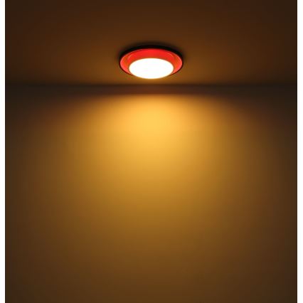 Globo - Ρυθμιζόμενο φωτιστικό οροφής LED RGBW LED/21W/230V 2700-6500K με τηλεχειριστήριο