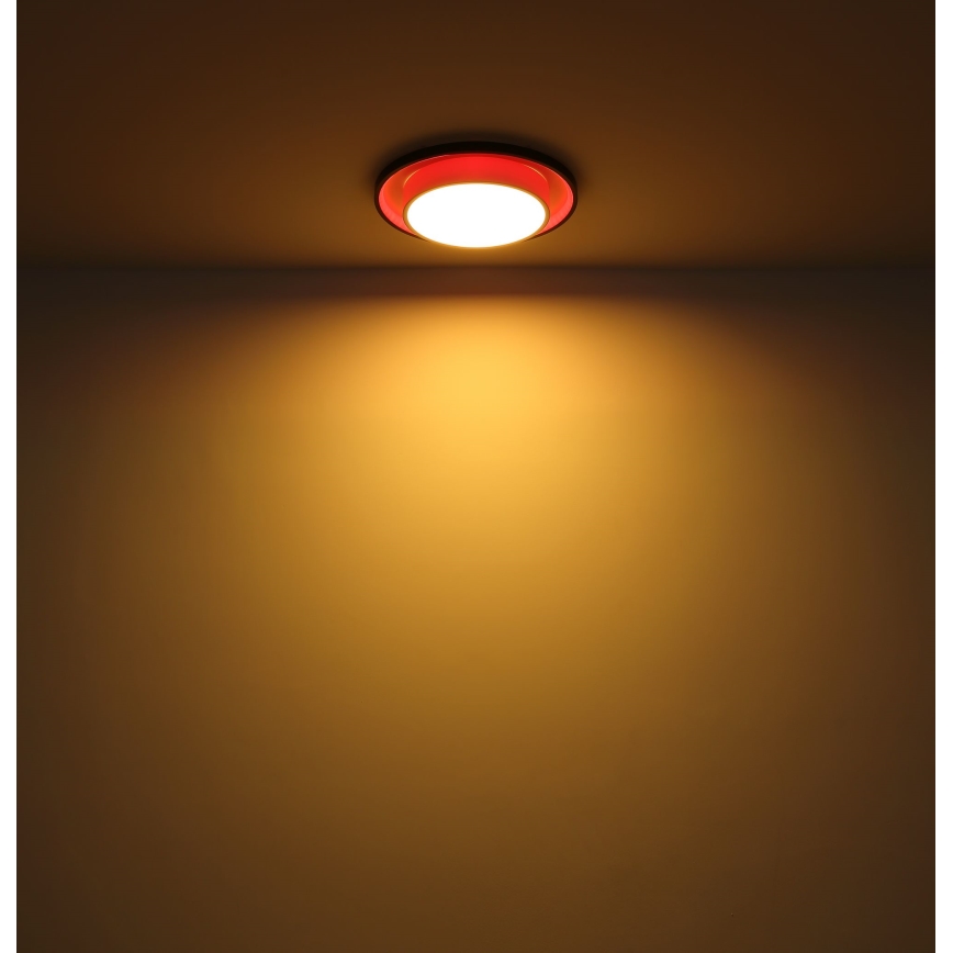 Globo - Ρυθμιζόμενο φωτιστικό οροφής LED RGBW LED/21W/230V 2700-6500K με τηλεχειριστήριο