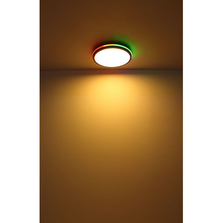 Globo - LED RGBW Dimmable φωτιστικό οροφής LED/40W/230V 2700-6500K + τηλεχειριστήριο