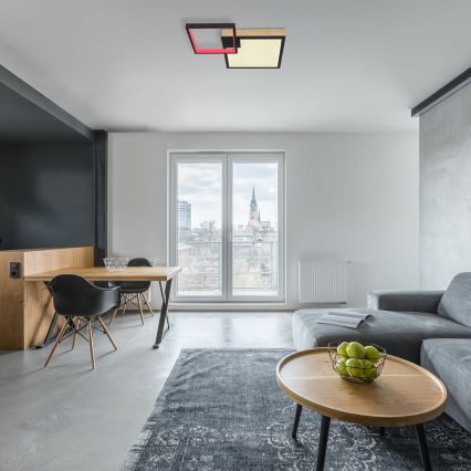 Globo - Ρυθμιζόμενο φωτιστικό LED RGBW LED/21W/230V + LED/3W 2700-6500K + τηλεχειριστήριο