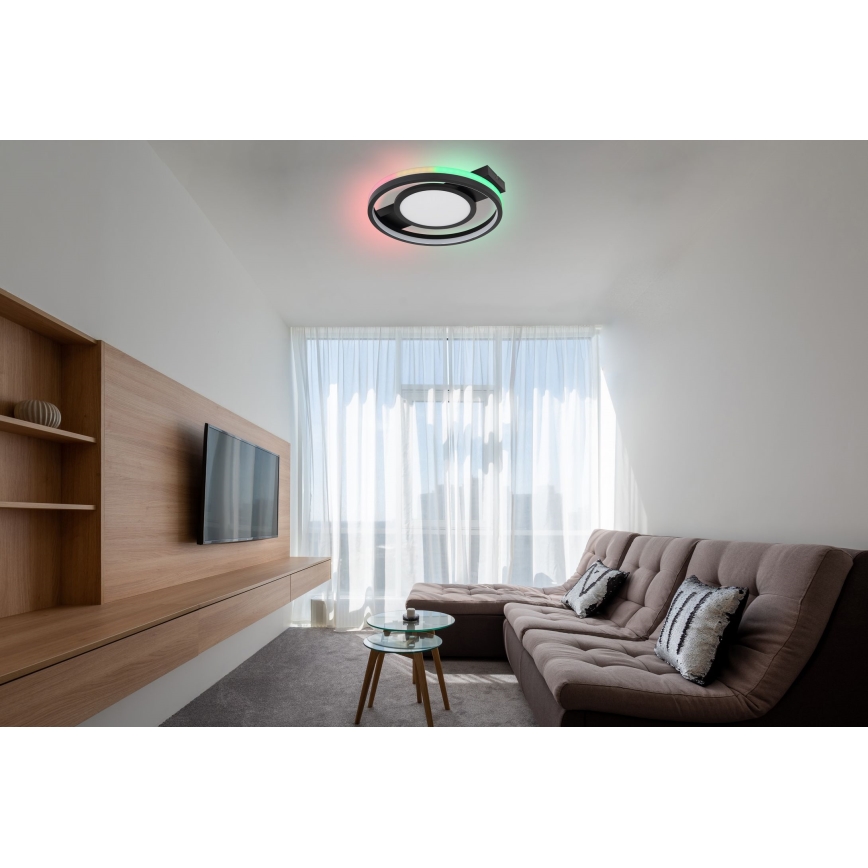 Globo - LED RGBW Dimmable φωτιστικό οροφής LED/40W/230V 3000-6500K + τηλεχειριστήριο