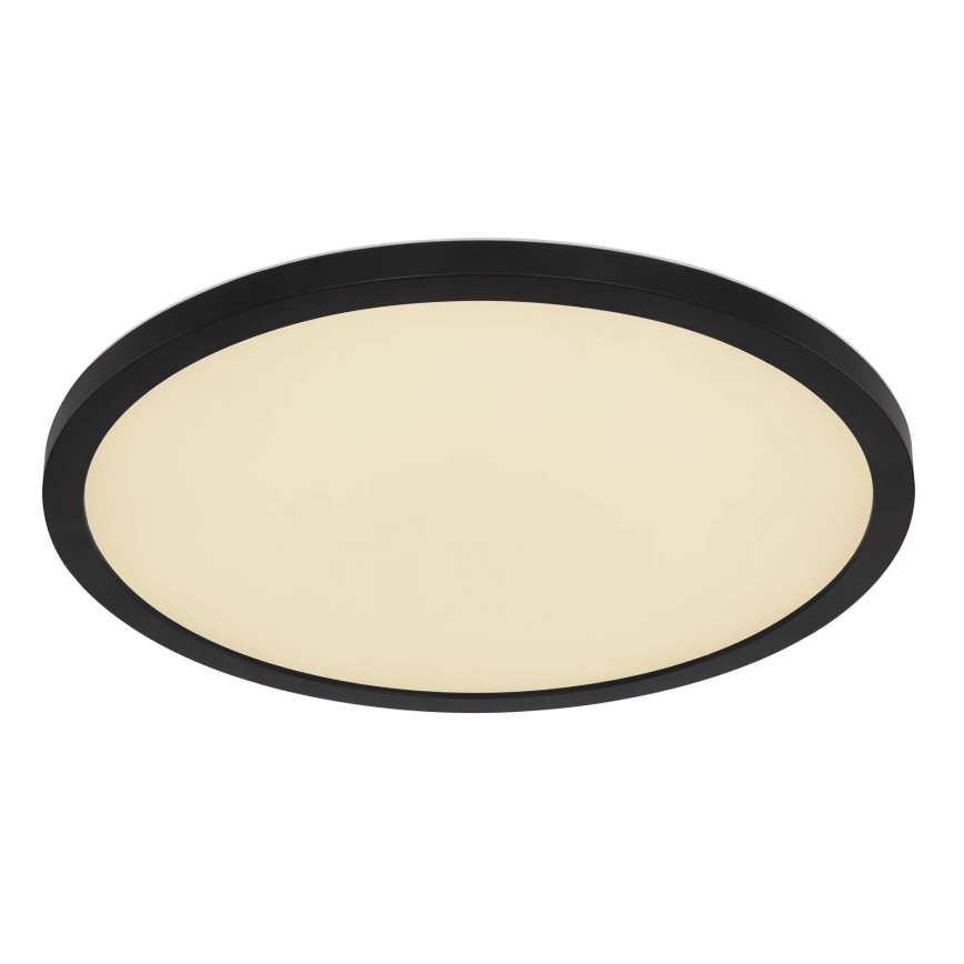 Globo - LED RGB Φωτιστικό οροφής μπάνιου dimming LED/18W/230V 3000-6000K + τηλεχειριστήριο IP44 μαύρο