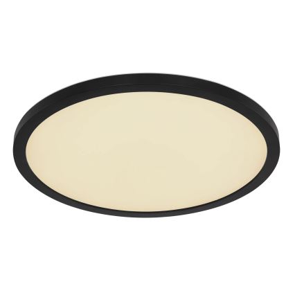 Globo - LED RGB Φωτιστικό οροφής μπάνιου dimming LED/18W/230V 3000-6000K + τηλεχειριστήριο IP44 μαύρο