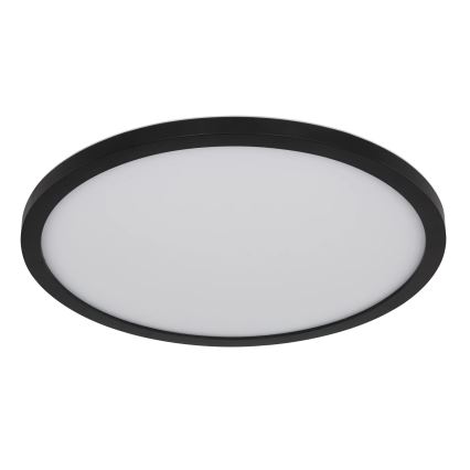 Globo - LED RGB Φωτιστικό οροφής μπάνιου dimming LED/18W/230V 3000-6000K + τηλεχειριστήριο IP44 μαύρο