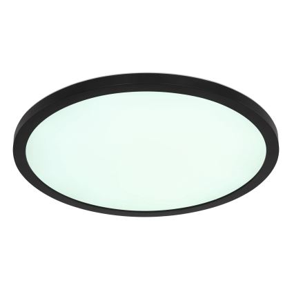 Globo - LED RGB Φωτιστικό οροφής μπάνιου dimming LED/18W/230V 3000-6000K + τηλεχειριστήριο IP44 μαύρο