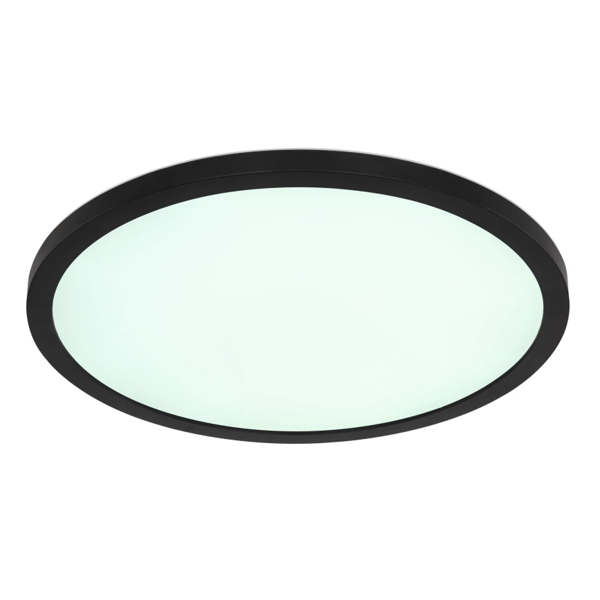 Globo - LED RGB Φωτιστικό οροφής μπάνιου dimming LED/18W/230V 3000-6000K + τηλεχειριστήριο IP44 μαύρο