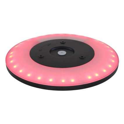 Globo - LED RGB Φωτιστικό οροφής μπάνιου dimming LED/18W/230V 3000-6000K + τηλεχειριστήριο IP44 μαύρο