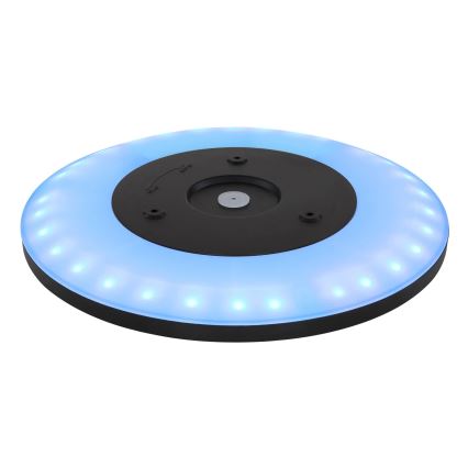Globo - LED RGB Φωτιστικό οροφής μπάνιου dimming LED/18W/230V 3000-6000K + τηλεχειριστήριο IP44 μαύρο