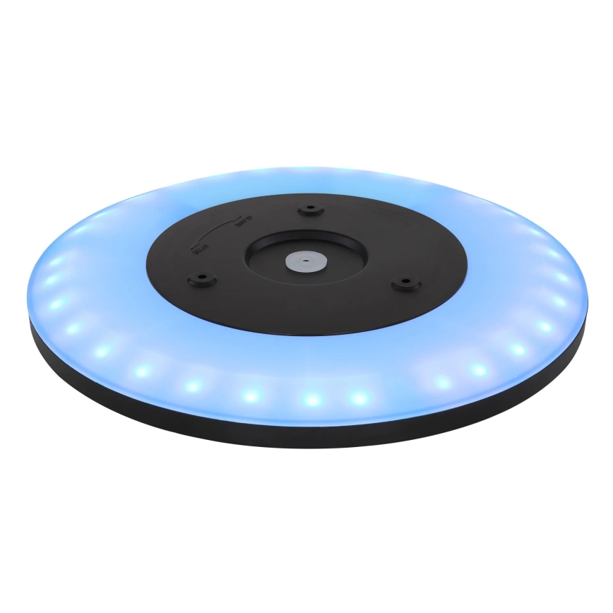 Globo - LED RGB Φωτιστικό οροφής μπάνιου dimming LED/18W/230V 3000-6000K + τηλεχειριστήριο IP44 μαύρο