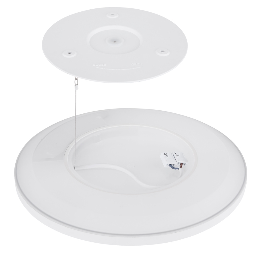 Globo - Φωτιστικό οροφής μπάνιου dimming LED LED/18W/230V διάμετρος 29,4 cm IP44 λευκό