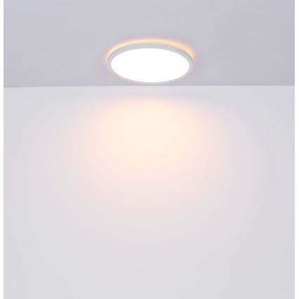 Globo - Φωτιστικό οροφής μπάνιου dimming LED LED/18W/230V διάμετρος 29,4 cm IP44 λευκό